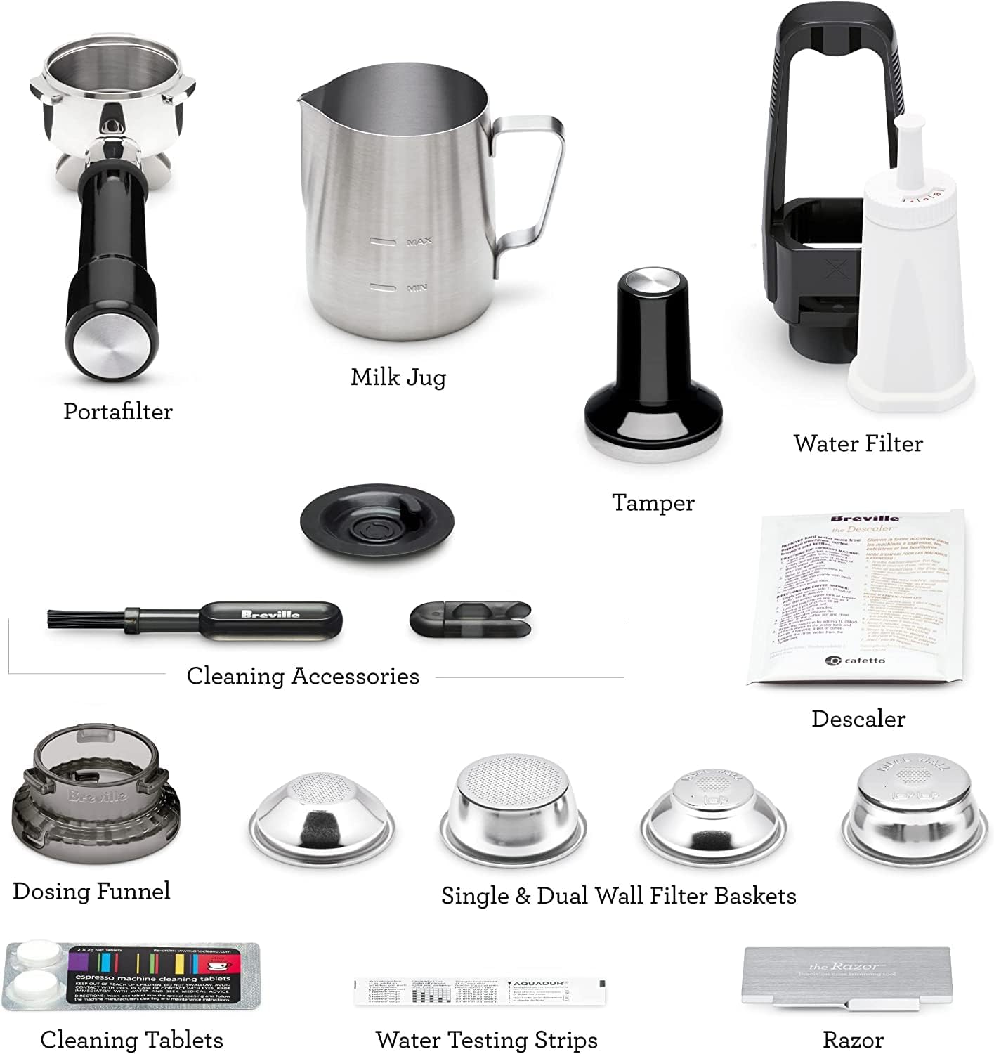 Breville BES880BSSBUS1 Barista Touch Espresso Machine, Brushed Stainless Steel - Image 5