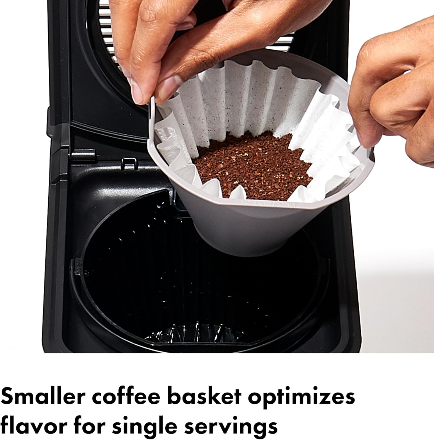 OXO 8722000 Brew 8-Cup Coffee Maker with Podless Single-Serve Function and Glass Carafe - Image 6
