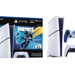 PlayStation 5 825GB Fortnite Bundle w/DualSense Controller God of War Ragnarok - PlayStation 5