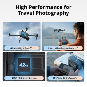 Open Box DJI Air 3S Drone Fly More Combo with RC 2 Remote Controller