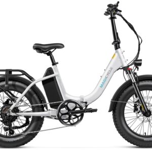 Magicycle - Jaguarundi 2.0 Torque Sensor Ebike 750W/Peak 1100W Motor w/ 60 mi Max Operating Range & 28 mph Max Speed - White