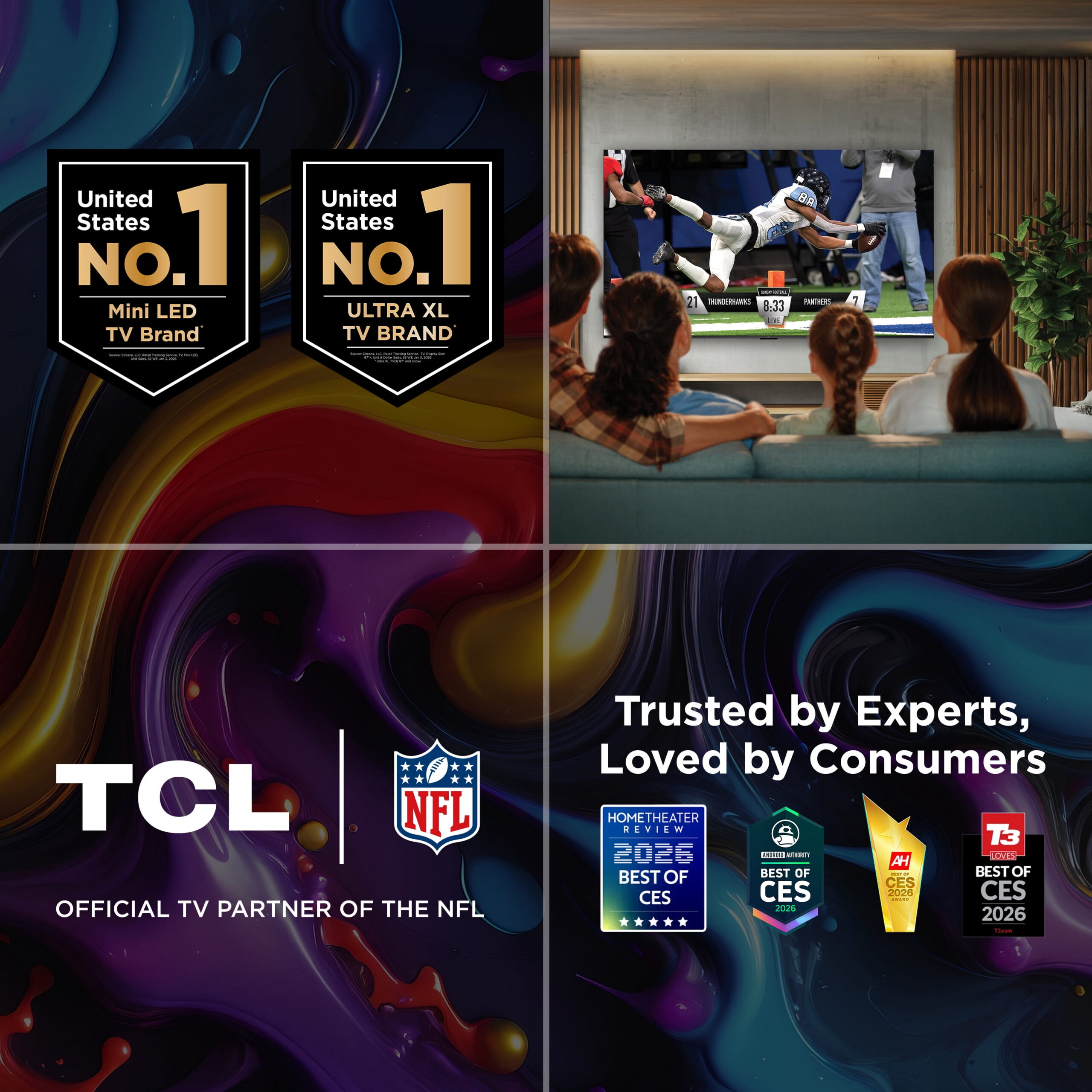 TCL 55" Q Series QLED 4K UHD HDR Smart Google TV (NEW 2025) - Dolby Vision, Dolby Atmos, Motion Rate 240, HDR 10+, Auto Game Mode - 55Q51K - Image 5