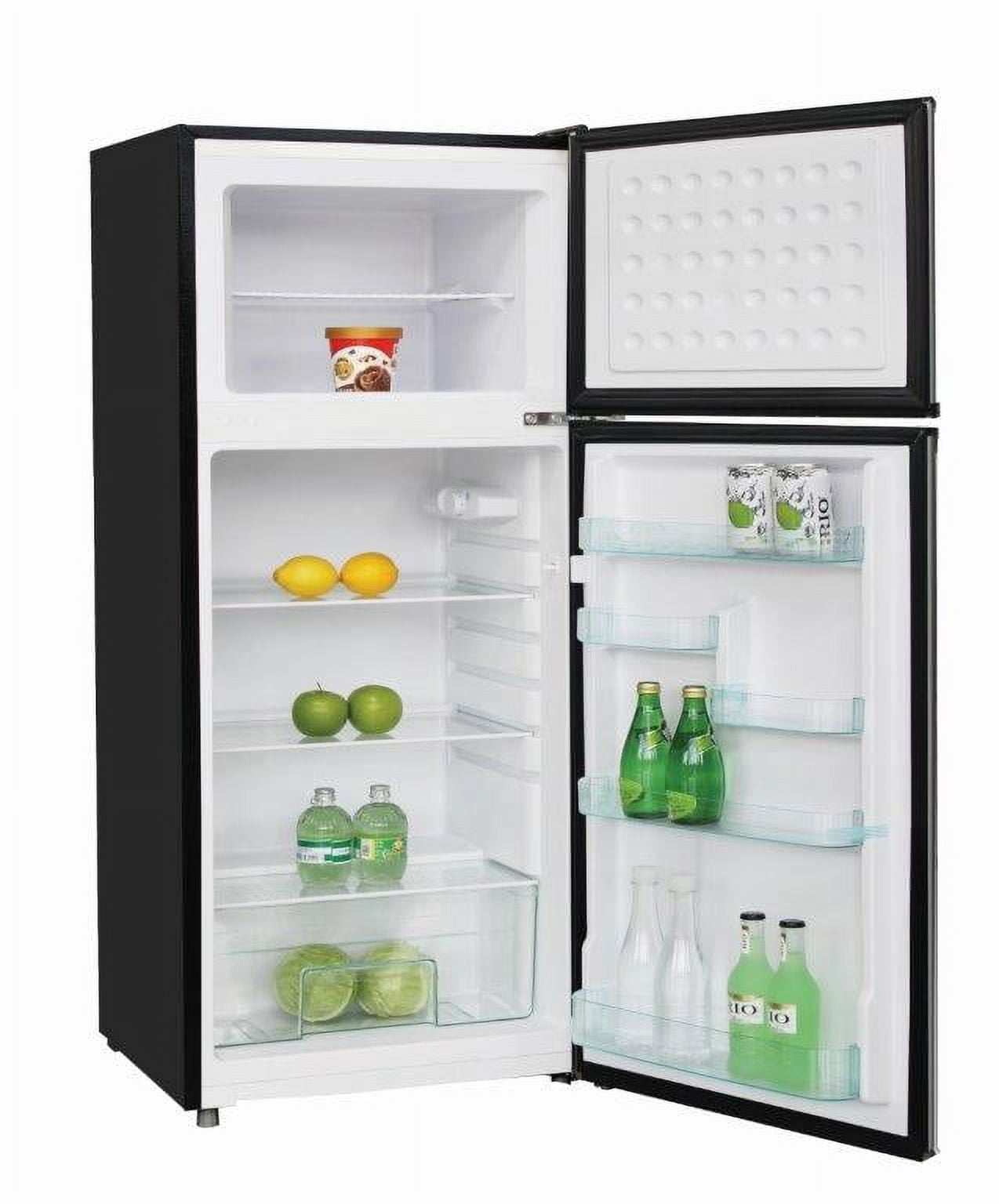 Frigidaire 21 in. 7.5 Cu. ft. Retro Top-Freezer Refrigerator, Platinum EFR749 - Image 9