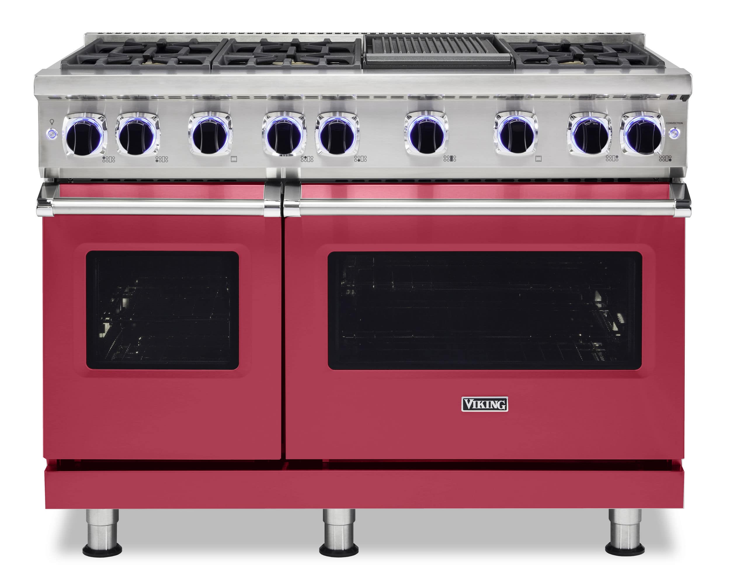 Viking - 48 in. Wide 6 Burner VGR Freestanding 7 Series Gas Range - Valentine