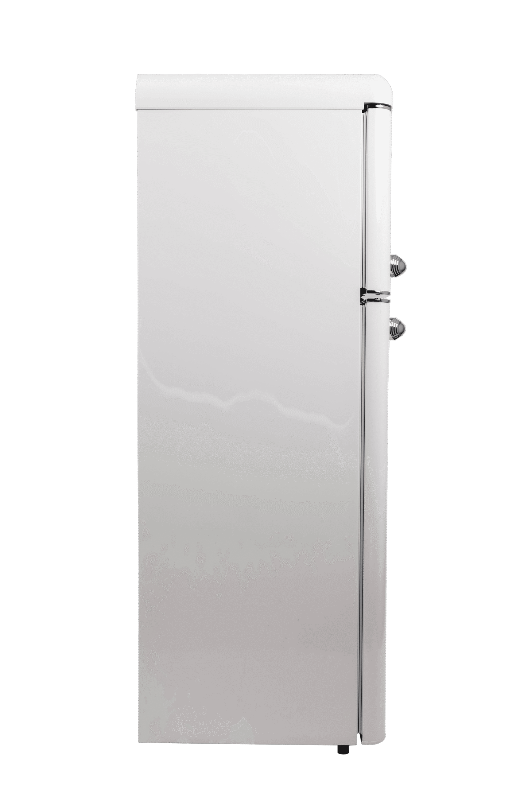 Frigidaire 7.5 Cu. ft. Retro Refrigerator, Apartment Size Top Mount Fridge with Chrome Handles, Cream EFR756 - Image 11