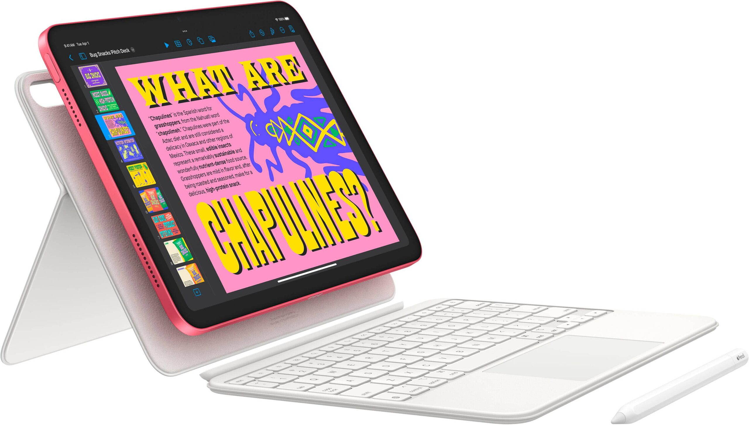 Apple - Geek Squad Certified Refurbished 11-inch iPad A16 chip with Wi-Fi - 128GB - Yellow - Image 5