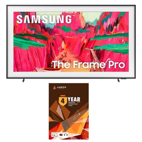 Samsung - QN65LS03FWFXZA 65 Inch The Frame Wireless 4K Neo QLED TV with 4 Year Amber Protection Plan (2025) - Image 3