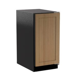 U-Line - 15" 25-Lb Freestanding Icemaker - Custom Panel Ready