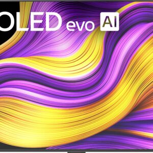 LG - 55" Class G5 Series OLED evo AI 4K UHD Smart webOS TV with One Wall Design (2025)
