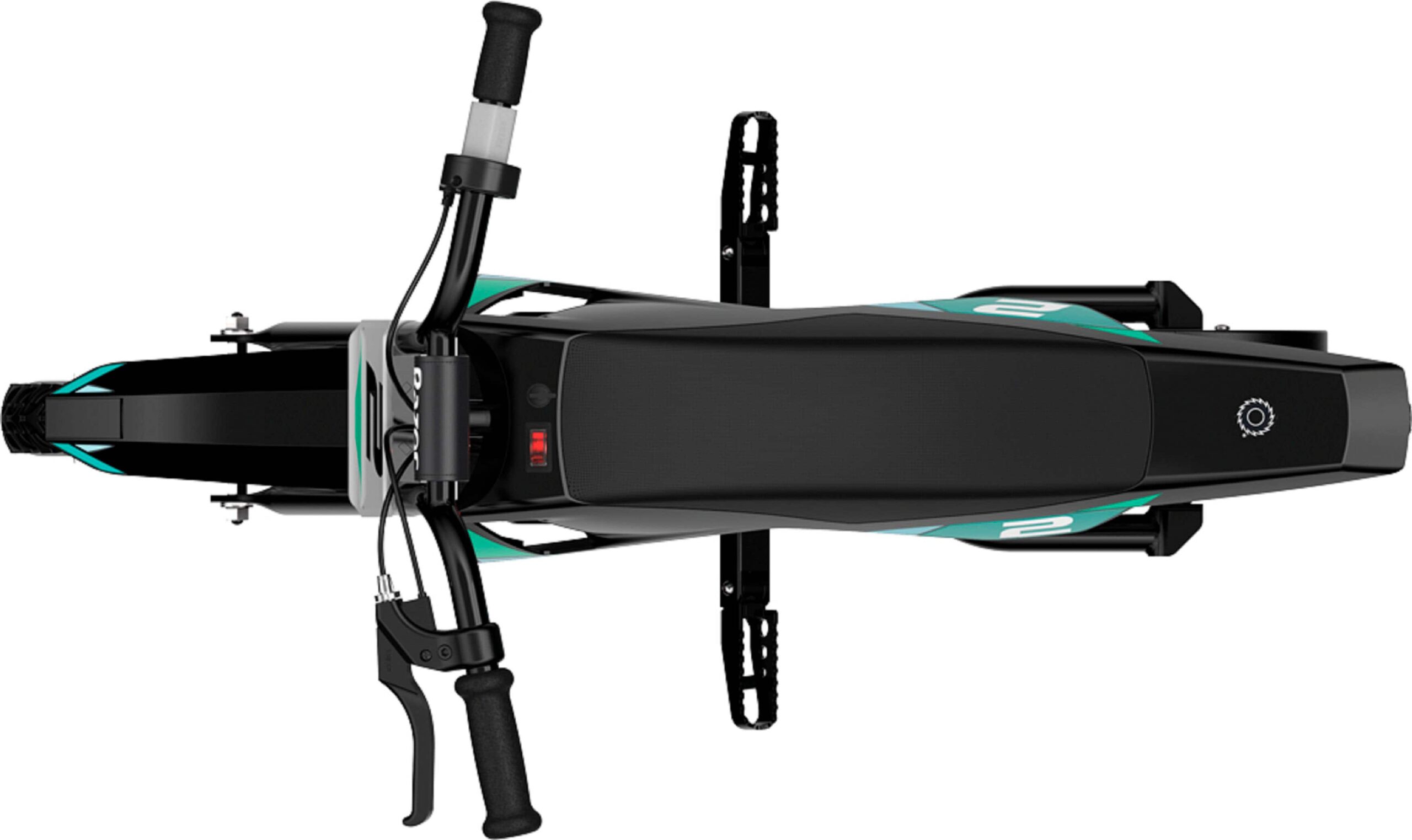 Razor - MX125 Dirt Rocket eBike for Kids w/ 5.3 Miles Max Operating Range and 8 mph Max Speed - Teal/Black - Image 4