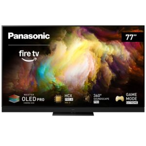 Panasonic - 77" Z8BAP OLED 4K Smart, Fire TV, 144Hz HDR10+, One Box Cinema