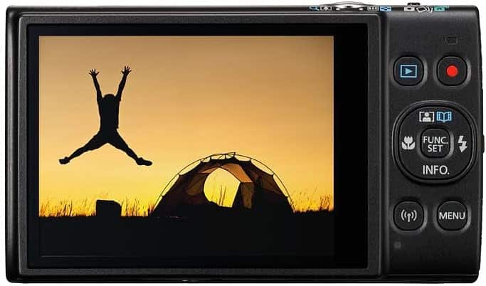 Canon - PowerShot IXUS 285 HS A Digital Camera (Black) + Case + More - Image 4