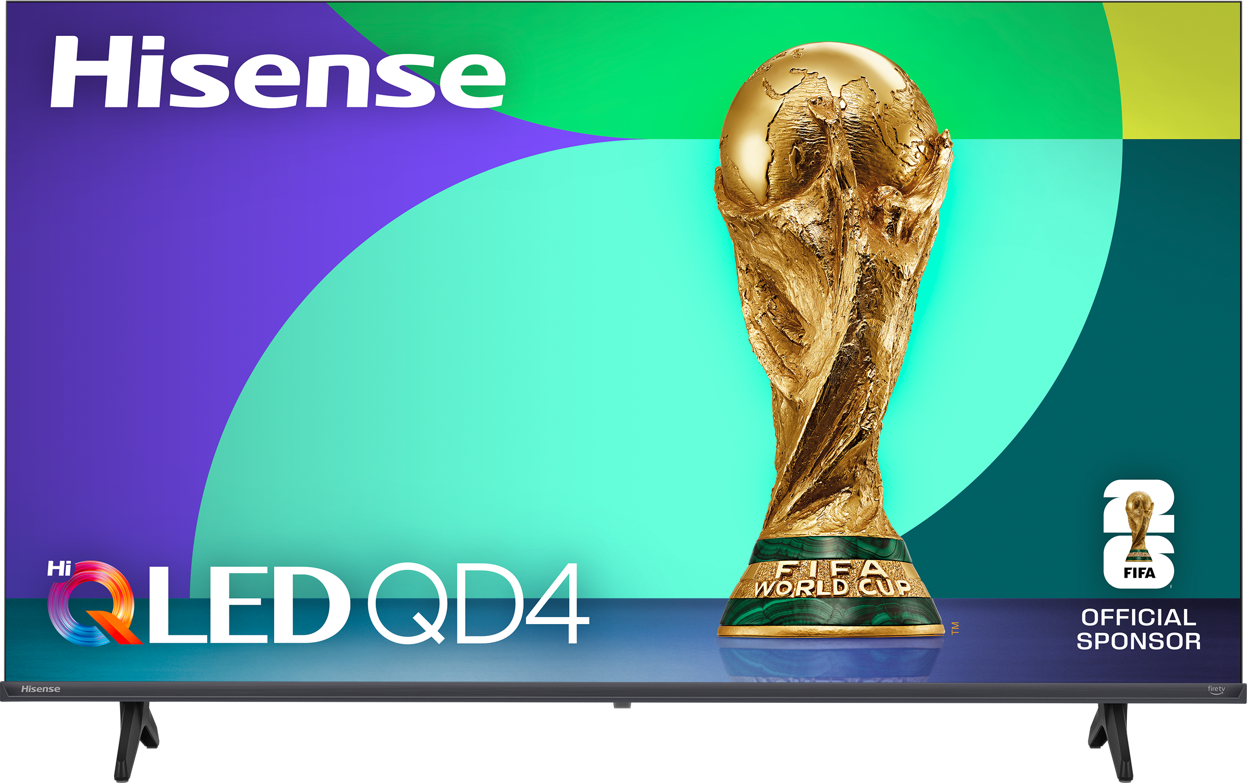 Hisense - 32" Class QD4 Series Hi-QLED HD Smart Roku TV (2026)