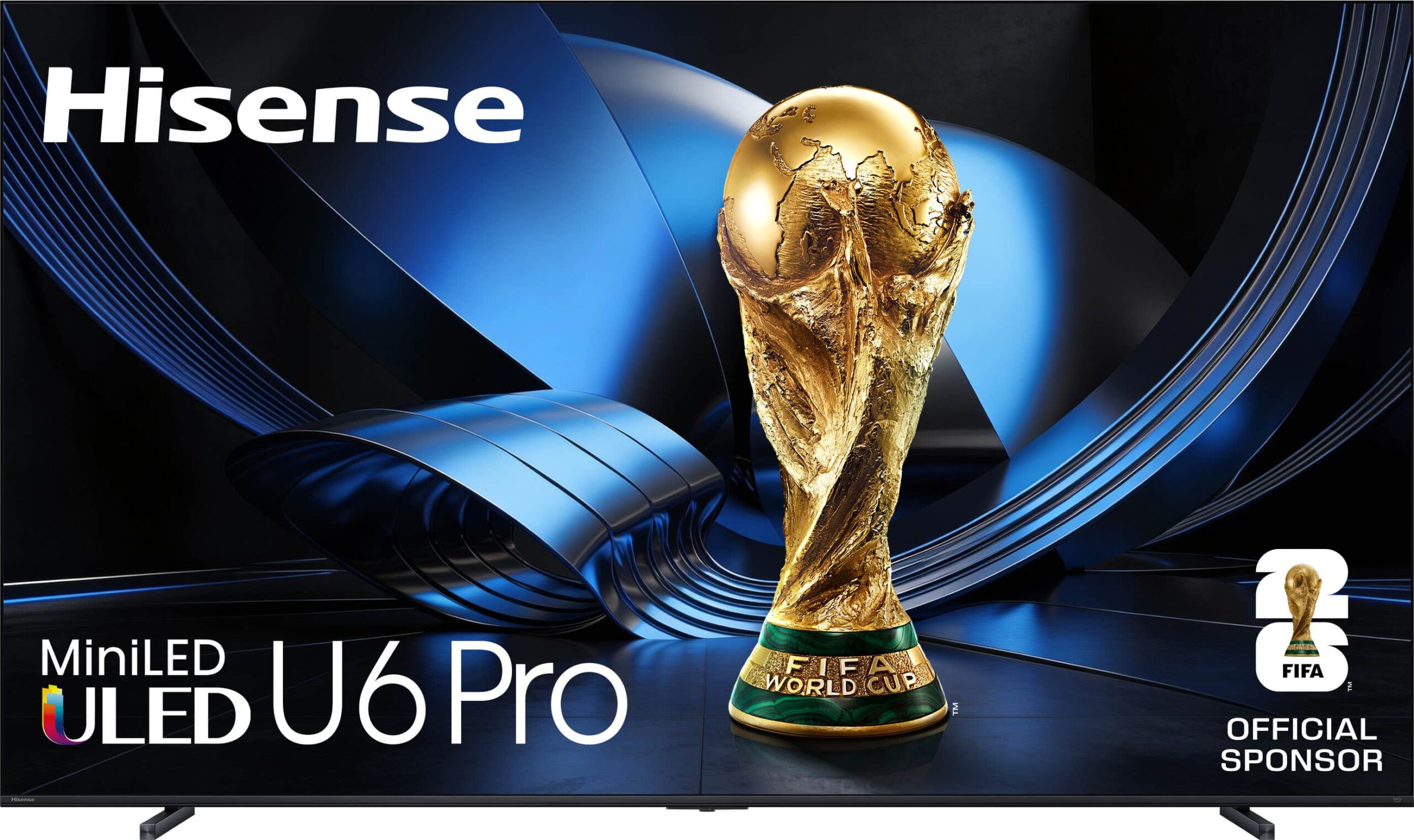 Hisense - 100" Class U6 Pro MiniLED Series QLED 4K UHD Smart Fire TV (2026)