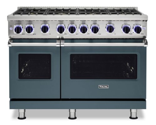 Viking - 48 in. Wide 8 Burner VGR Freestanding 7 Series Gas Range - Squall - Image 2