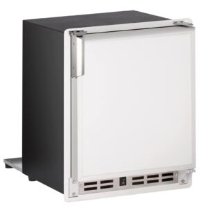 U-Line - 14" 23-lb Ice Maker - Stainless Steel