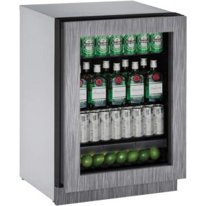 U-Line - 2000 Series 4.9 Cu. Ft. Built-In Mini Fridge - Custom Panel Ready