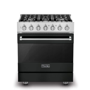 Viking - 3 Series 4.7 Cu. Ft. Self-Cleaning Freestanding Dual Fuel Convection Range - Antique Bronze - Antique Bronze
