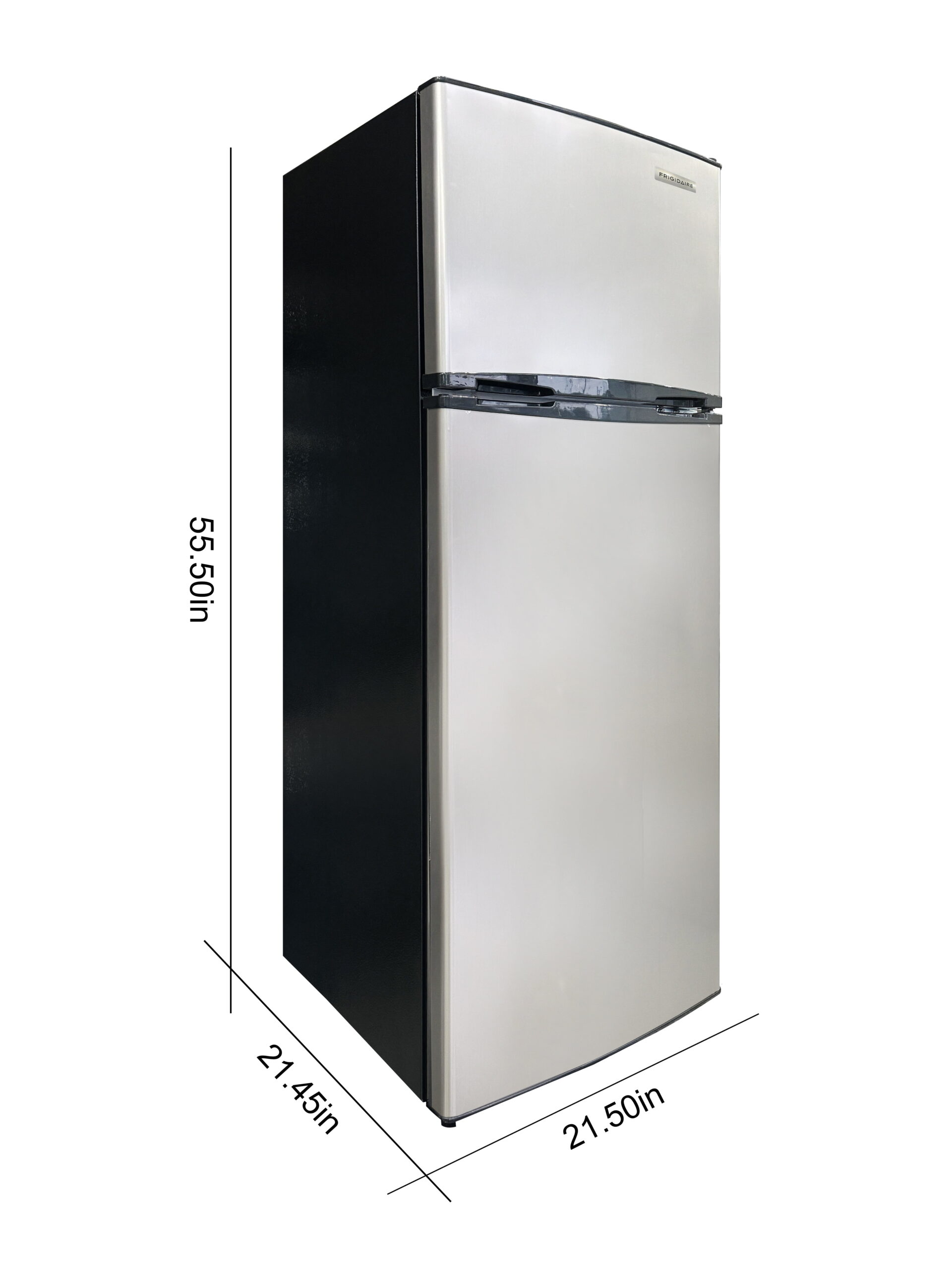 Frigidaire 7.5 Cu Ft Refrigerator, Stainless Steel Look Platinum Series Top Mount Fridge for Apartment, Kitchen, Office, Garage - Image 15