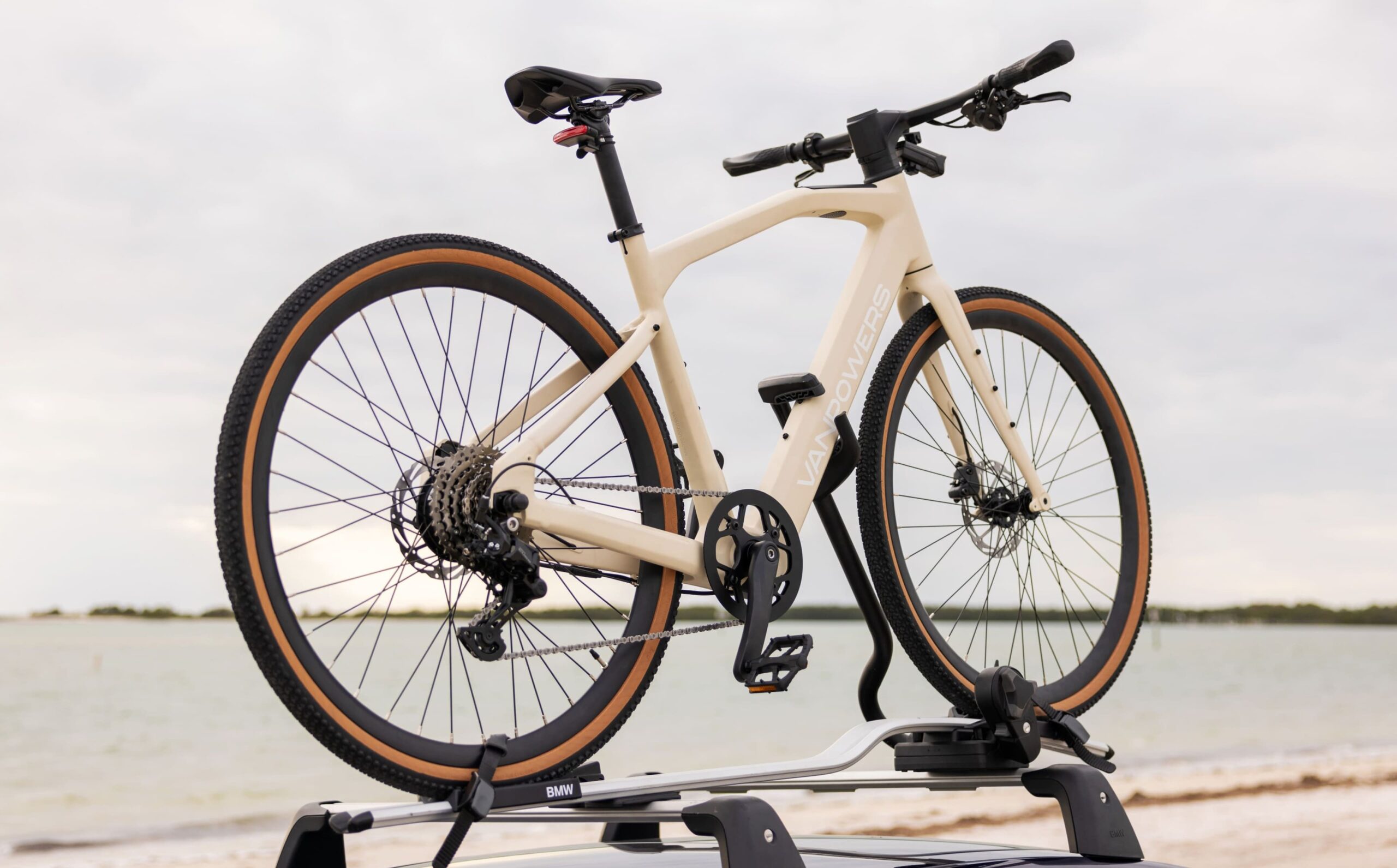 Vanpowers - UrbanCross-Pro 350W Lightweight Gravel E-Bike - Sand Yellow - Image 4