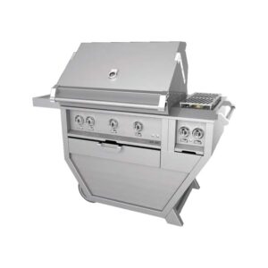 Hestan - Deluxe Gas Grill - Stainless Steel