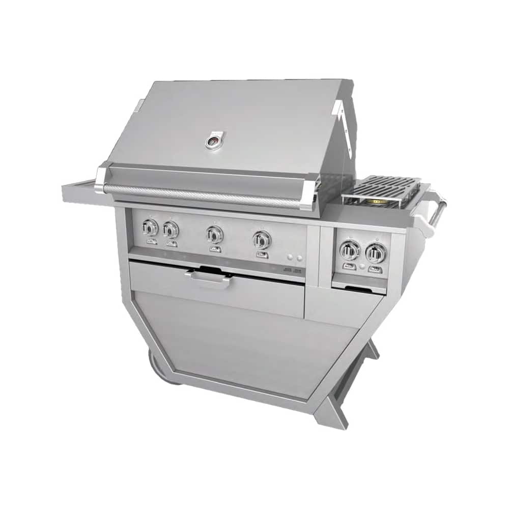 Hestan - Deluxe Gas Grill - Stainless Steel