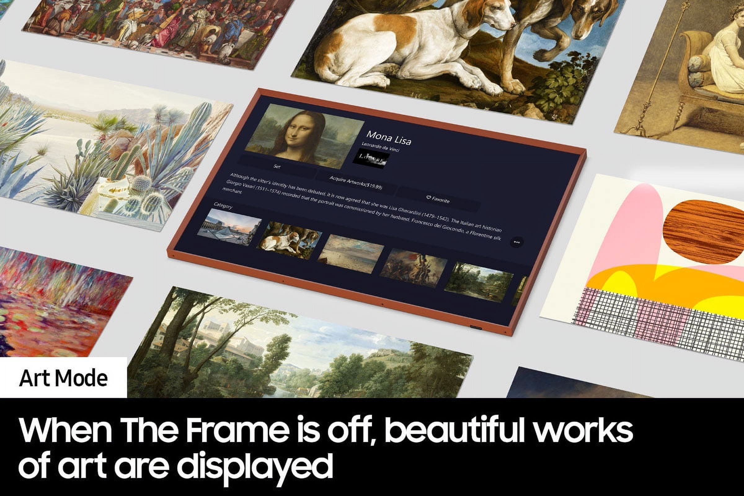 SAMSUNG 65" Class LS03B The Frame QLED 4K Smart TV QN65LS03BAFXZA - Image 6