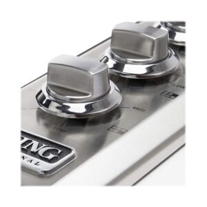 Viking - Control Knob Set for Professional 5 Series VICU53014BST - Stainless Steel