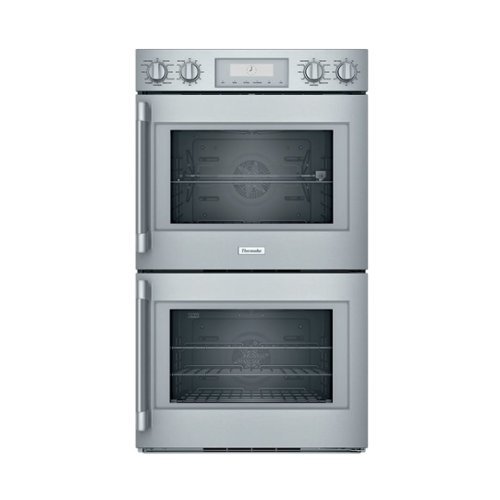 Thermador - Professional Series 30" Built-In Double Electric Smart Wall Oven with True Convection - Stainless Steel - Image 3