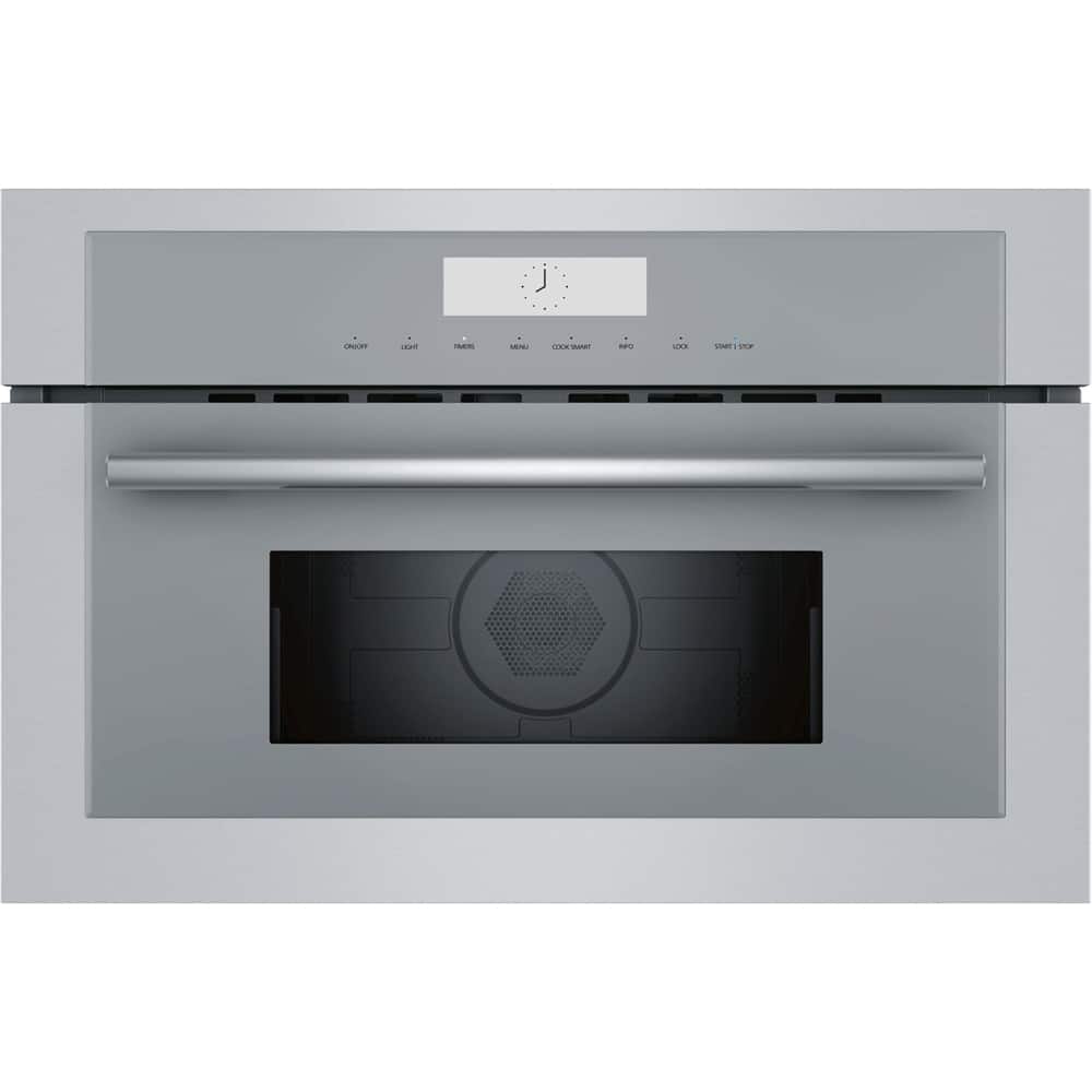 Thermador - Masterpiece Series 1.6 Cu. Ft. Convection Built-In Speed Microwave with Sensor Cooking and 1750W Grill Element - Stainless Steel