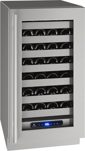 U-Line - Wine Captain 5 Class 35-Bottle Wine Cooler - Stainless Steel - Image 3