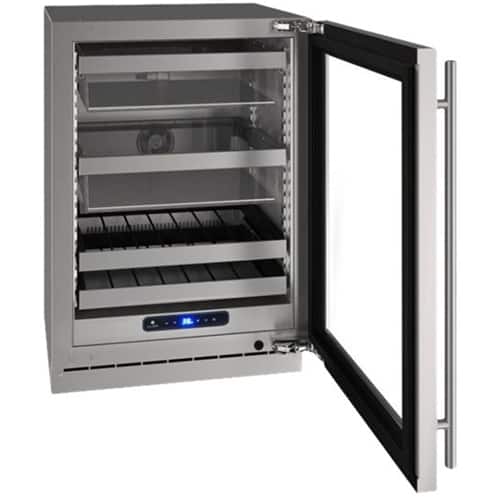 U-Line - 5 Class 14-Bottle Wine Refrigerator - Stainless Steel - Image 4