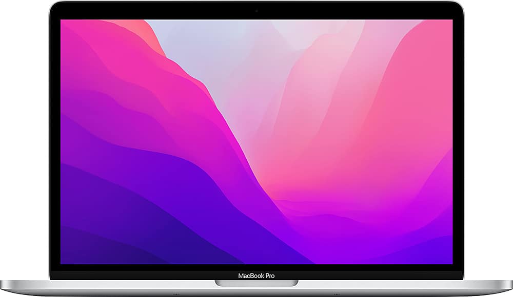 Apple - MacBook Pro 13.3" Laptop - M2 chip Built for Apple Intelligence - 24GB Memory - 1TB SSD - Silver
