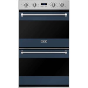 Viking - 3 Series 30" Built-In Double Electric Convection Wall Oven - Blue