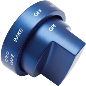 Control Knob Kit for 48" Thermador Harmony Dual Fuel Range - Metallic Blue