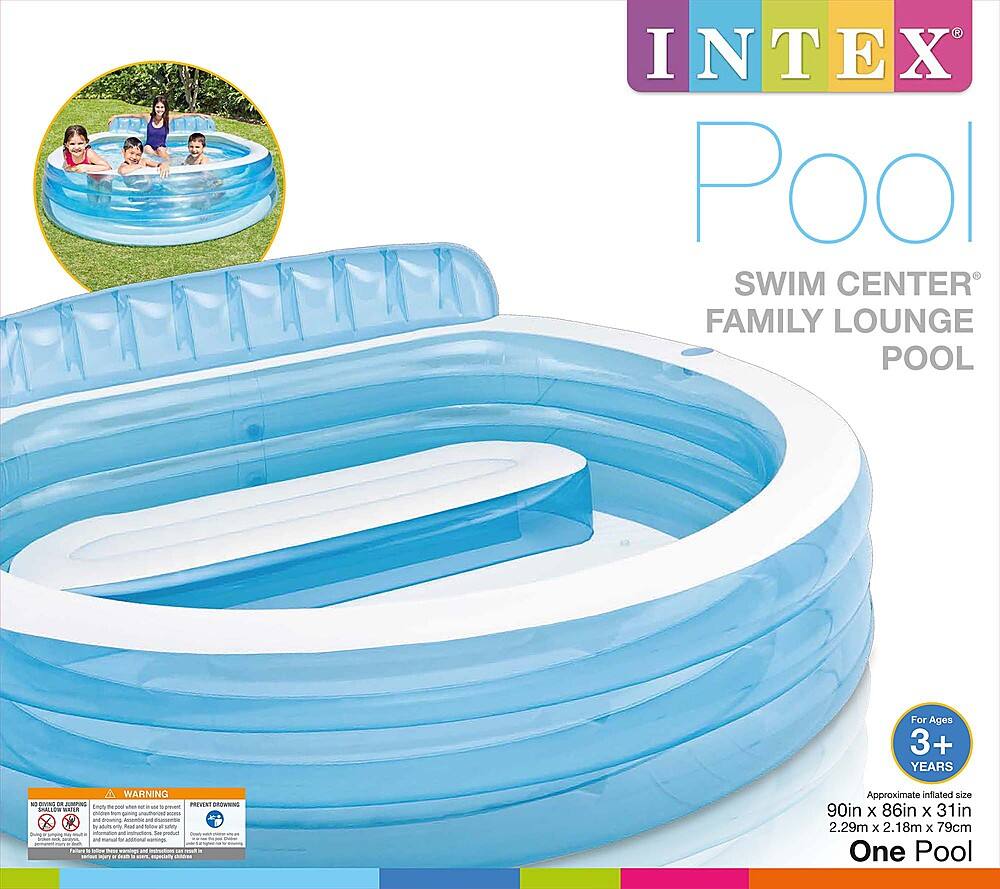 Intex - Inflatable Lounge Pool for Ages 3+ - Image 3