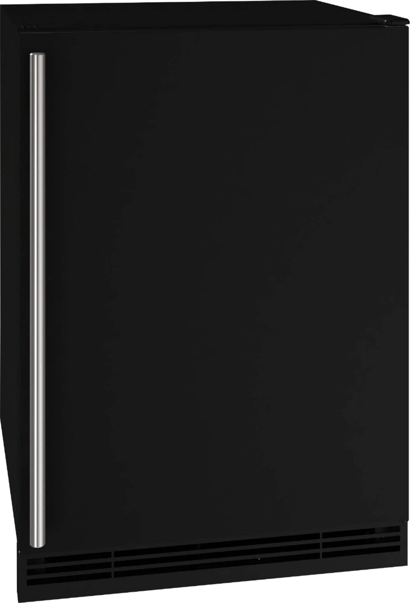U-Line - 1 Class 4.2 Cu. Ft. Undercounter Refrigerator with 1.5 cu. ft. Freezer - Black