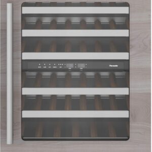 Thermador - Freedom Collection 41-Bottle Built-In Wine Refrigerator - Custom Panel Ready