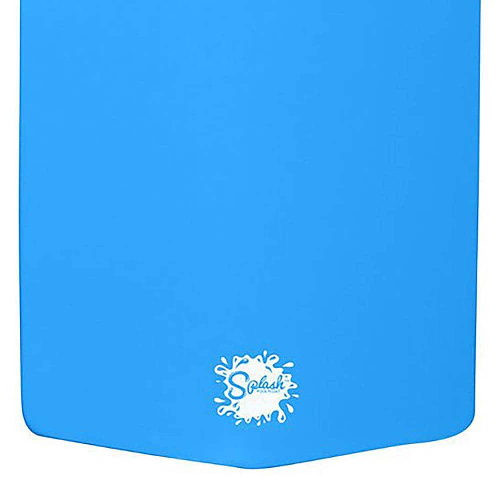 TRC Recreation - Splash 70 Inch Foam Raft Lounger Pool Lake Floats (2 Count) - Bahama blue and flamingo pink - Image 4