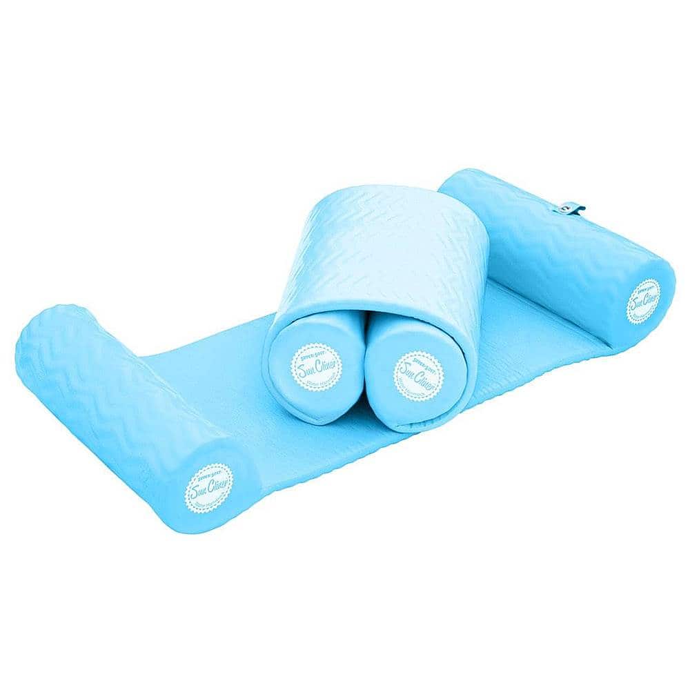 TRC Recreation - Super Soft Sun Cliner Swimming Pool Float Water Hammock - Blue