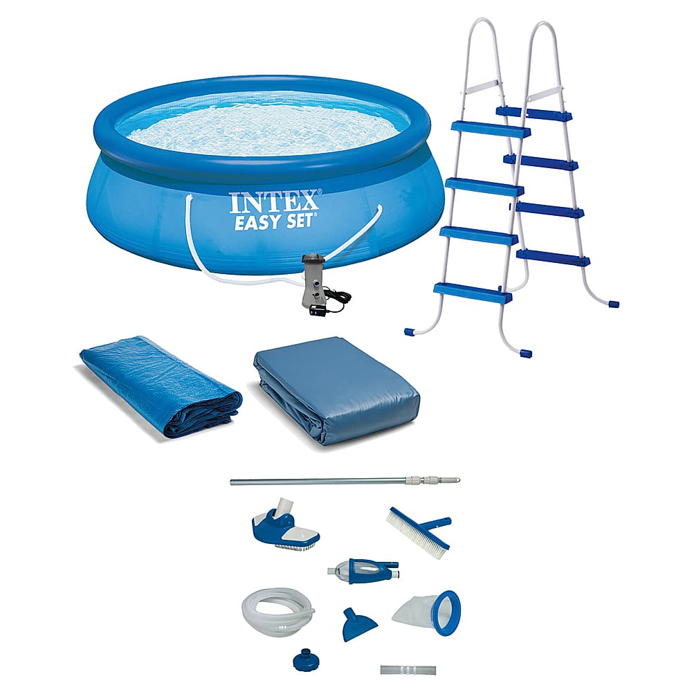 Intex - Inflatable Pool & Pool Maintenance Kit