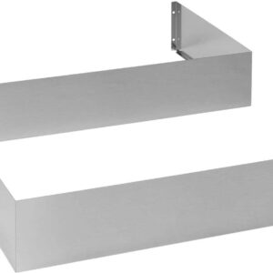 9 Ft. Duct Cover for Monogram ZVW1480SPSS Range Hood - Stainless Steel