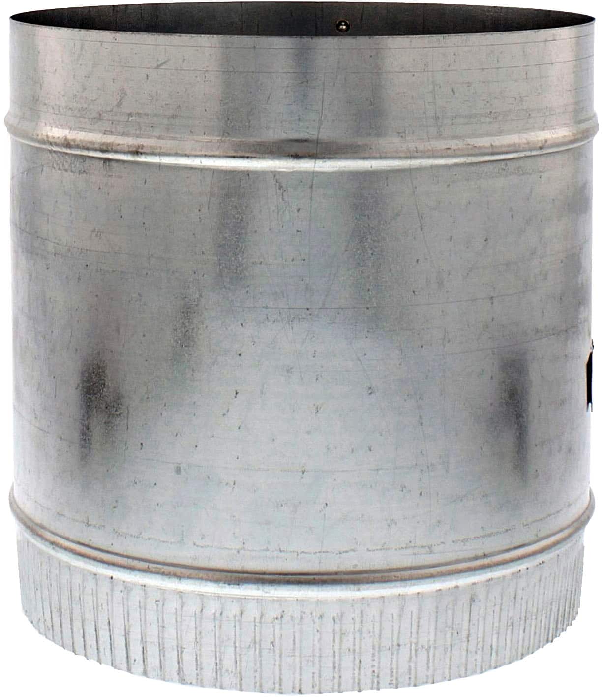 Zephyr - 10 in. Round In-Line Damper - Silver