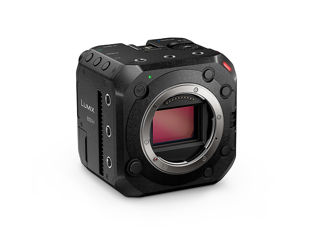 Panasonic - LUMIX Full-Frame Box-Style Live & Cinema Camera, 6K 24p / 5.9K 30p 10-bit Unlimited Video - DC-BS1H - Black - Image 4