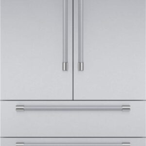 Thermador - Freedom Collection 42 in. Wide 23.1 Cu. Ft. French Door Bottom Freezer Built-in Smart Refrigerator - Stainless Steel - Open Box - Fair