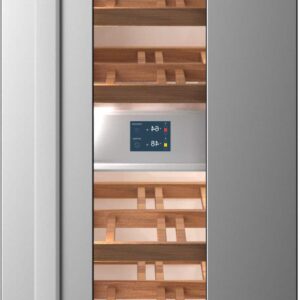 Bertazzoni - 8.4 cu.ft Built-in Wine Column with Interior TFT touch & Scroll Interface - Stainless Steel