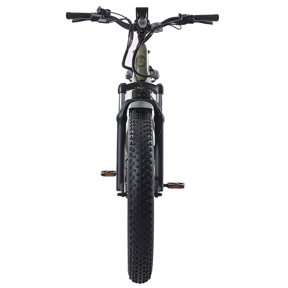 GoTrax - Tundra Step Thru eBike w/ 43 mile Max Operating Range and 20 MPH Max Speed - Green - Image 3