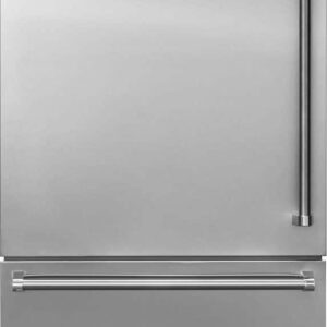 Viking - 7-Series Built-in Referigerator Door Panel Kit-Left Hinge-Includes Professional handle - Stainless Steel