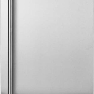 Viking - 7-Series Built-in Referigerator Reversible Door Panel Kit-Includes Professional handle - Stainless Steel