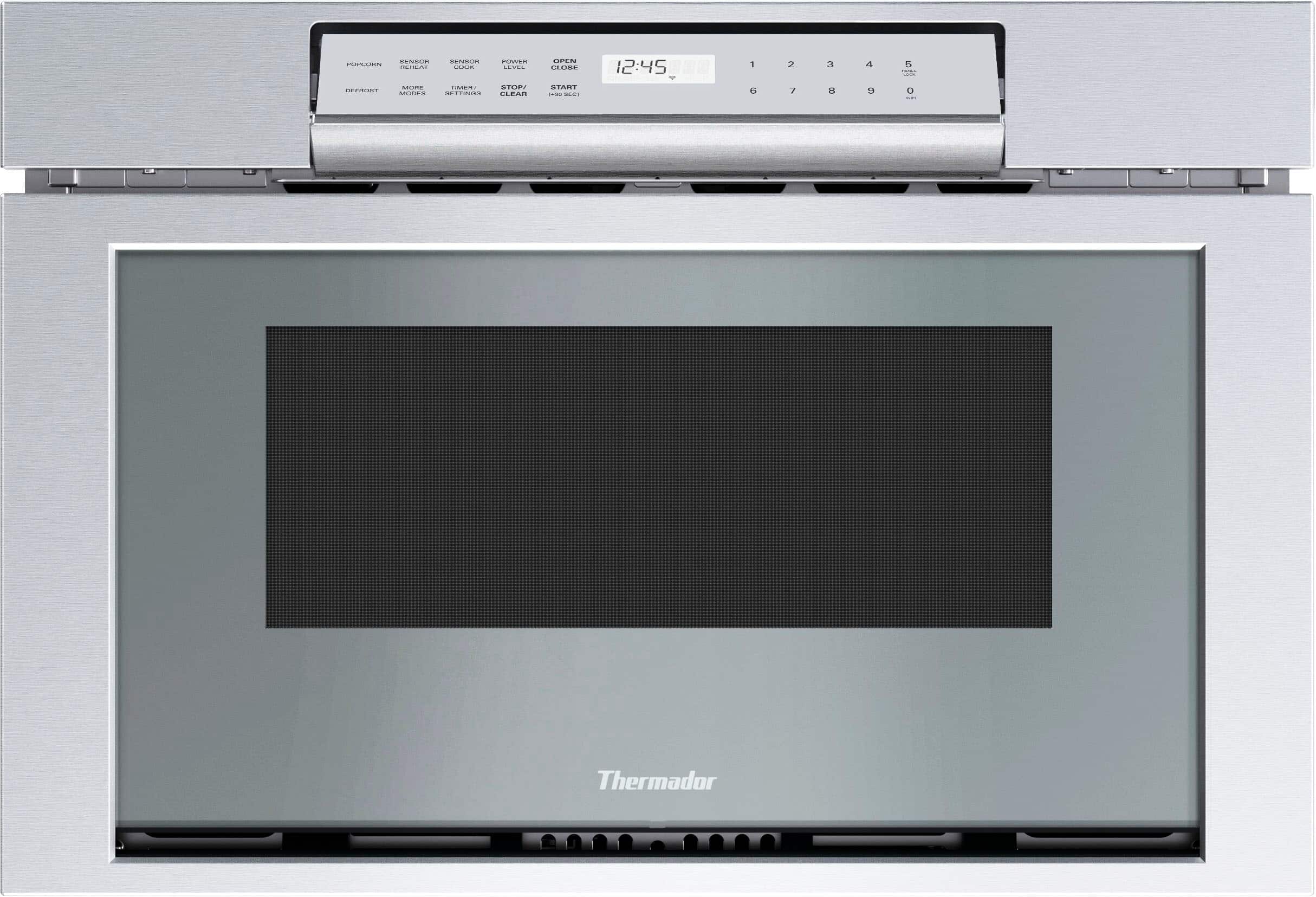 Thermador - Masterpiece and Professional Series 1.2 Cu. Ft. Smart Microwave Drawer with Sensor Cooking Controls - Stainless Steel